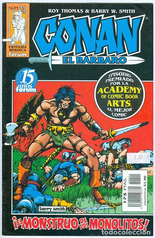 C&oacute;mics: Planeta. Forum. Conan el b&aacute;rbaro. Reedici&oacute;n. 21 - Foto 1
