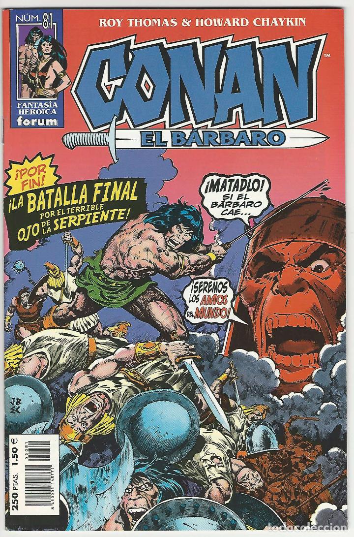 C&oacute;mics: Planeta. Forum. Conan el b&aacute;rbaro. Reedici&oacute;n. 81 - Foto 1