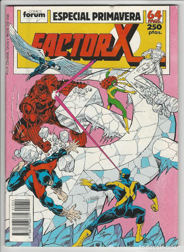 C&oacute;mics: Planeta. Forum. Factor X. Especial primavera. 1988. - Foto 1
