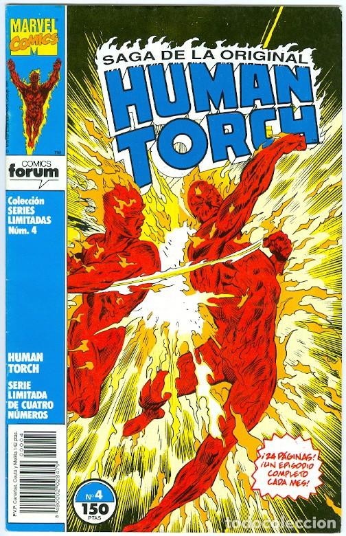 C&oacute;mics: Planeta. Series limitadas. 4. Human Torch. - Foto 1