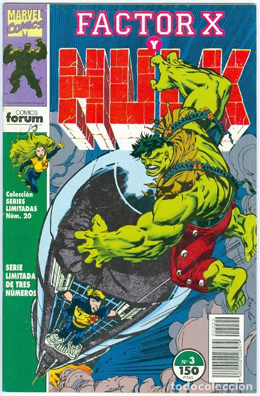 C&oacute;mics: Planeta. Series limitadas. 20. Factor X y Hulk - Foto 1