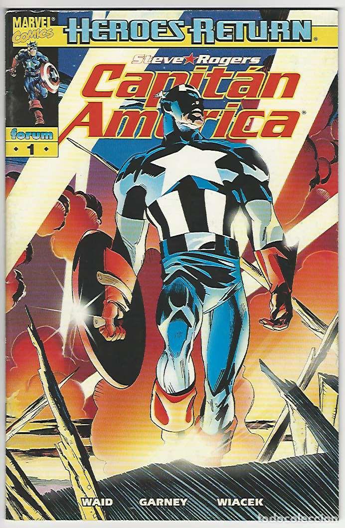 C&oacute;mics: Planeta. Capit&aacute;n Am&eacute;rica. Vol4. H&eacute;roes return. 1 - Foto 1