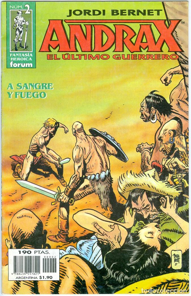 C&oacute;mics: Planeta. Forum. Andrax. El ultimo guerrero. 2 - Foto 1