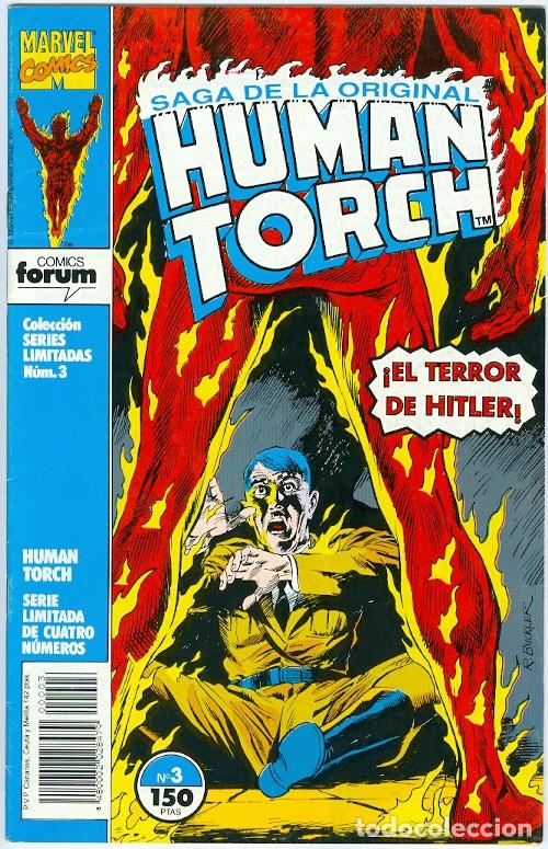 C&oacute;mics: Planeta. Series limitadas. 3. Human Torch. - Foto 1