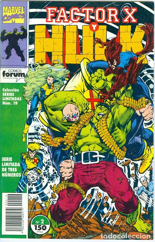C&oacute;mics: Planeta. Series limitadas. 19. Factor X y Hulk. - Foto 1