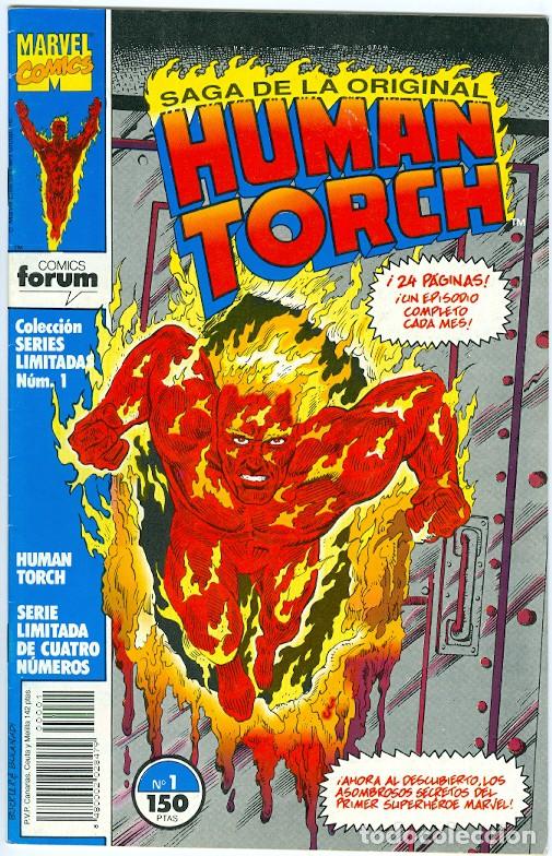 C&oacute;mics: Planeta. Series limitadas. 1. Human Torch. - Foto 1