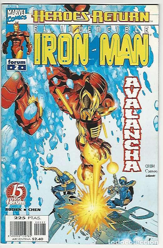 C&oacute;mics: Planeta. Forum. El invencible Iron man volumen 4. Return. 2 - Foto 1