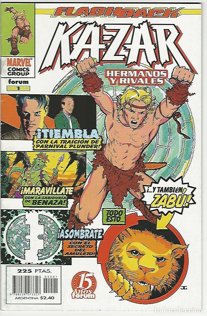C&oacute;mics: Planeta. Forum. Kazar. Flashback Ka-zar. 1. - Foto 1