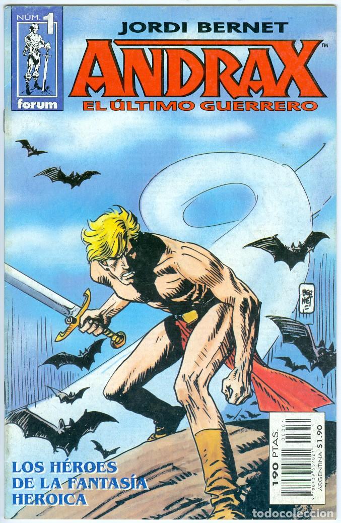 C&oacute;mics: Planeta. Forum. Andrax. El ultimo guerrero. 1 - Foto 1