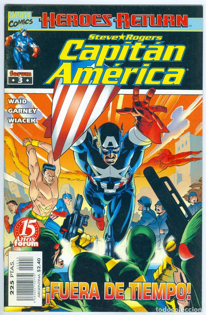 C&oacute;mics: Planeta. Capit&aacute;n Am&eacute;rica. Vol4. H&eacute;roes return. 3 - Foto 1