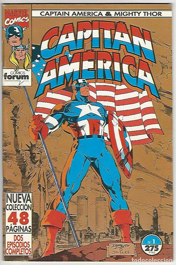 C&oacute;mics: Planeta. Capit&aacute;n Am&eacute;rica y Thor. Vol 2. 1 - Foto 1