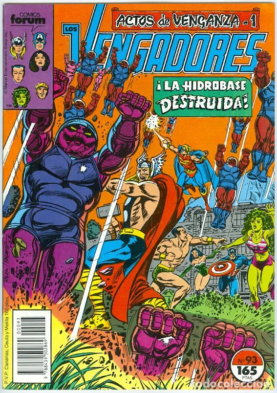C&oacute;mics: Planeta. Forum. Los vengadores Vol1. 93 - Foto 1