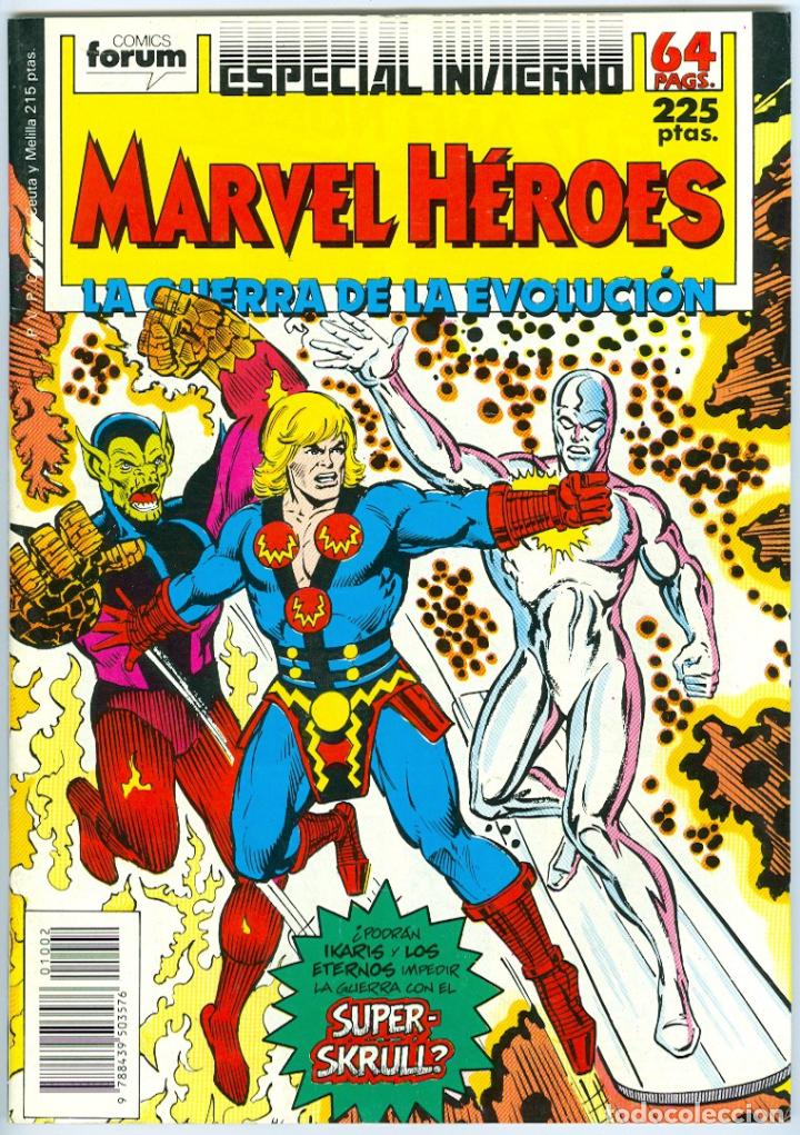 Comics: Planeta. Forum. Marvel h&eacute;roes. Especial invierno. 1988.