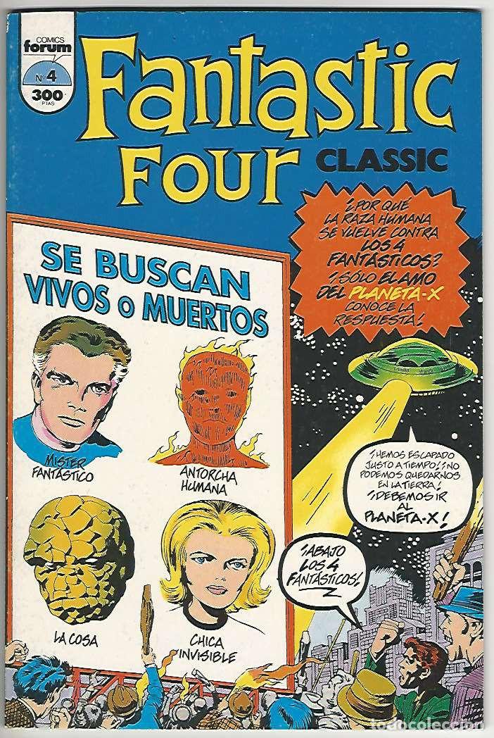 C&oacute;mics: Planeta. Forum. Fantastic four classic. 4 - Foto 1