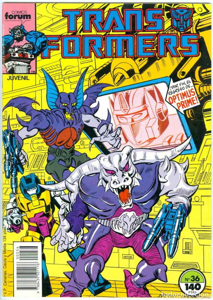 C&oacute;mics: Planeta. Forum. Trans formers. 36. - Foto 1