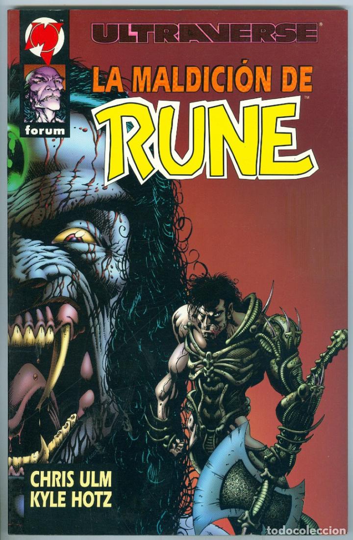 C&oacute;mics: Planeta. Forum. Libros ultraverse. Rune. La maldici&oacute;n. - Foto 1