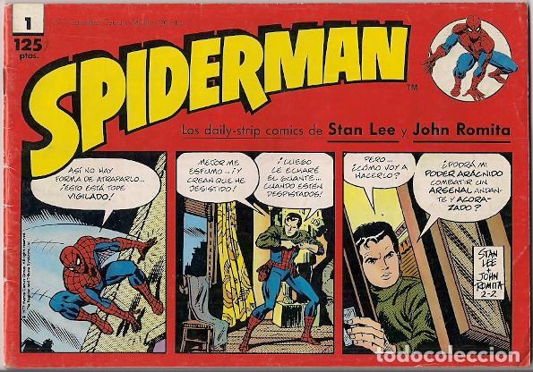 C&oacute;mics: Planeta. Forum. Spiderman tiras de prensa. 1 - Foto 1