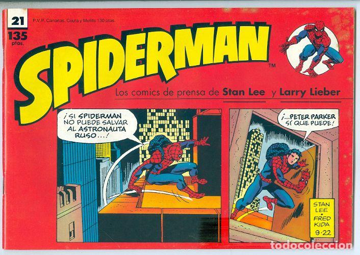 C&oacute;mics: Planeta. Forum. Spiderman tiras de prensa. 21 - Foto 1