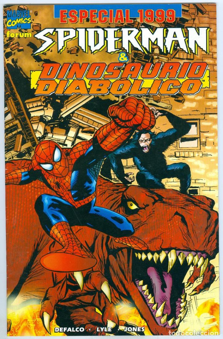 C&oacute;mics: Planeta. Forum. Spiderman y dinosaurio diabolico. - Foto 1