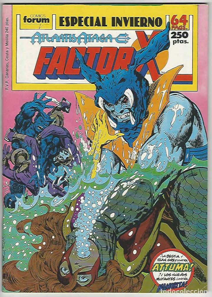 C&oacute;mics: Planeta. Forum. Factor X. Especial invierno. 1989. - Foto 1