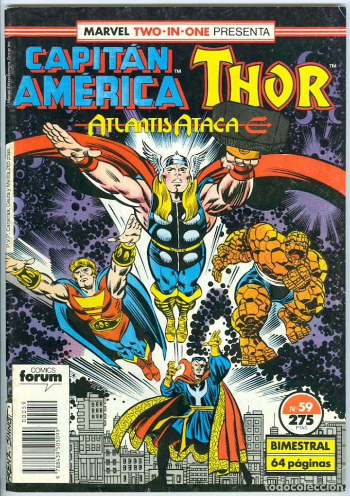 C&oacute;mics: Planeta. Forum. Capit&aacute;n Am&eacute;rica vol1. 59. - Foto 1