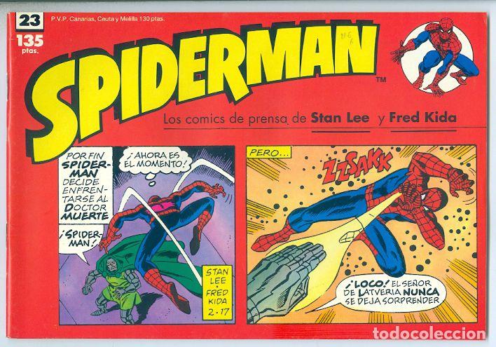 C&oacute;mics: Planeta. Forum. Spiderman tiras de prensa. 23 - Foto 1