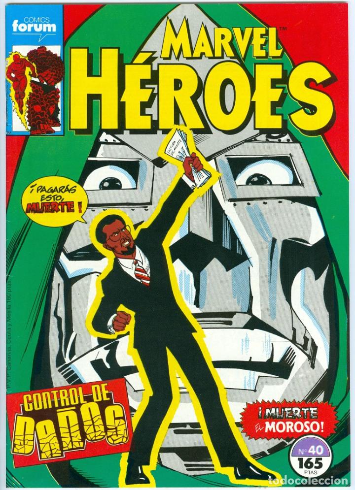 Comics: Planeta. Forum. Marvel h&eacute;roes. 40.