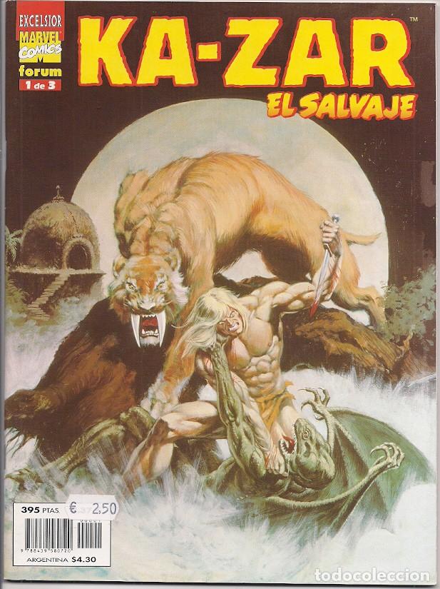 C&oacute;mics: Planeta. Ka Zar. Kazar el salvaje. 1. - Foto 1