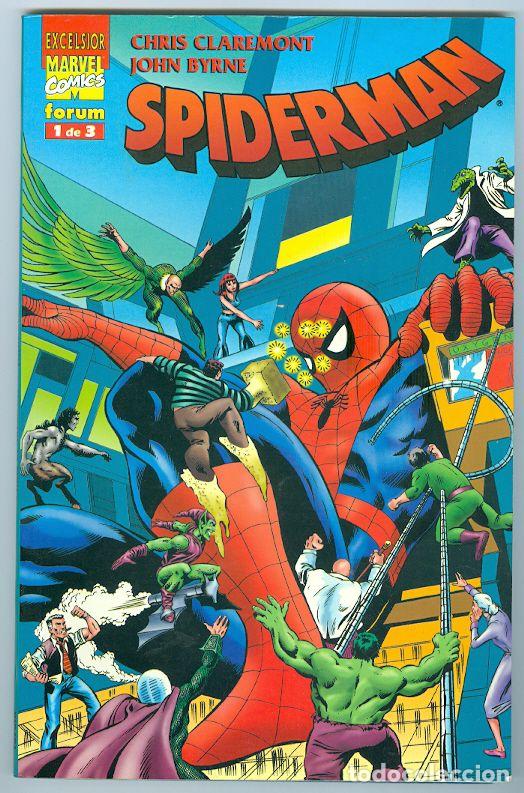 C&oacute;mics: Planeta. Spiderman. Claremont. Byrne. 1. - Foto 1