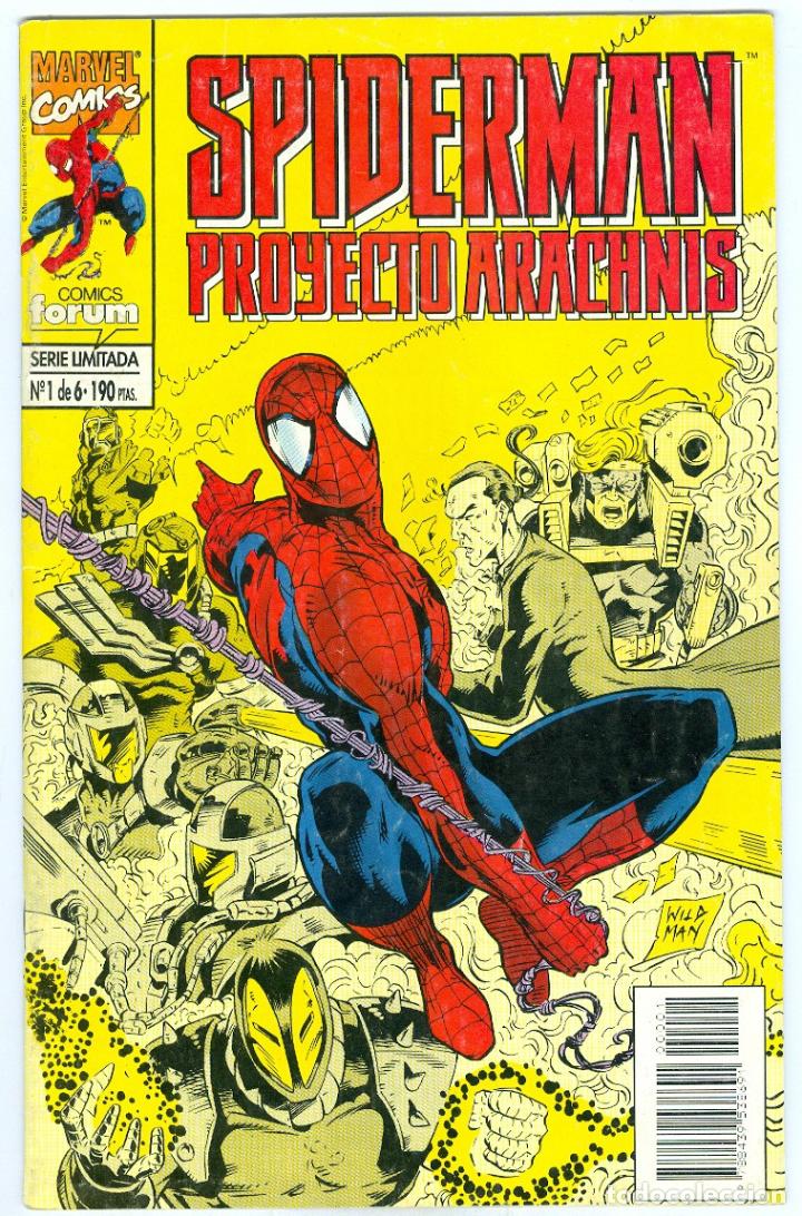 C&oacute;mics: Planeta. Forum. Proyecto arachnis. 1. Spiderman. - Foto 1
