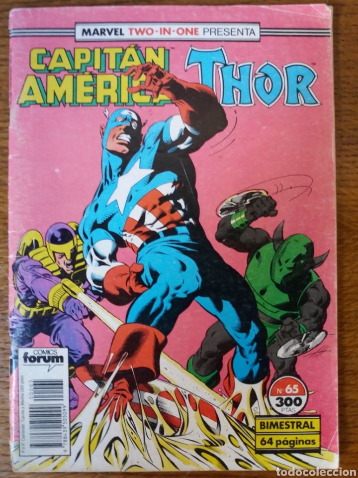 C&oacute;mics: Capitan America Thor Num 65 - Foto 1