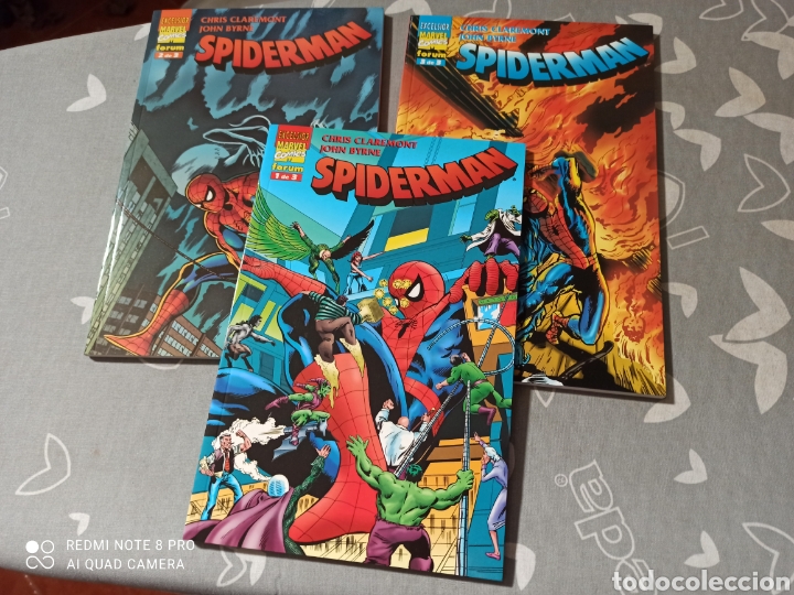 C&oacute;mics: Spiderman 3 tomos completa forum Byrne y Claremont - Foto 1