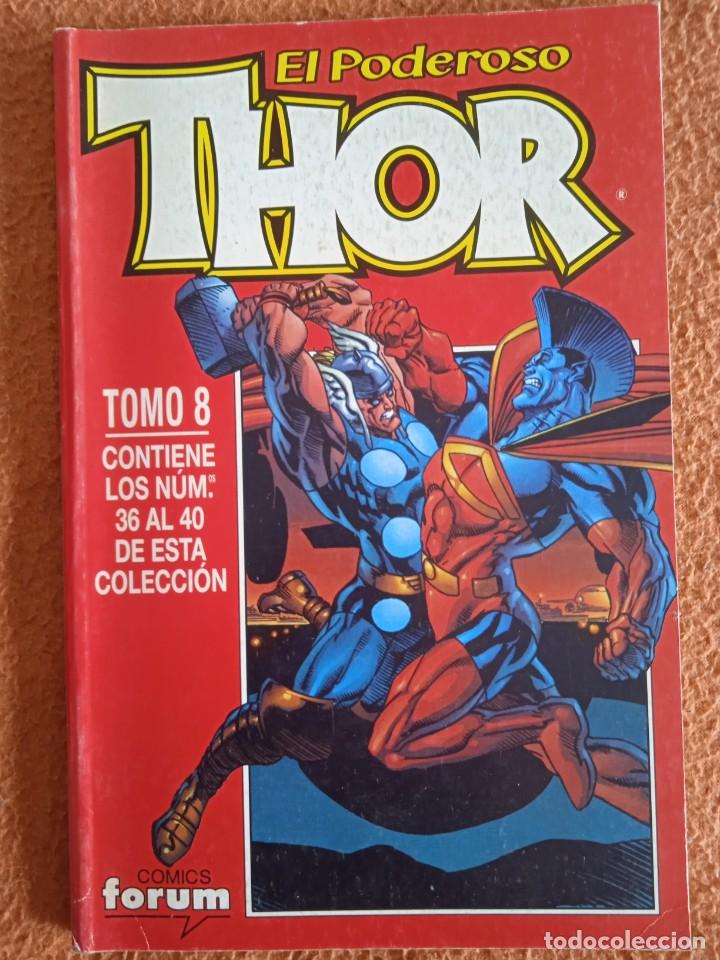 C&oacute;mics: EL PODEROSO THOR TOMO 8 NUMEROS 36 AL 40 FORUM - Foto 1