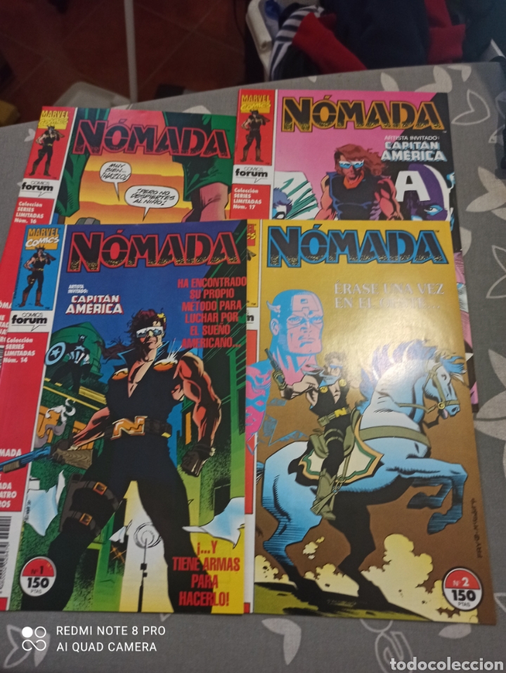 C&oacute;mics: Capit&aacute;n Am&eacute;rica n&oacute;mada 4 n&uacute;meros completa forum - Foto 1