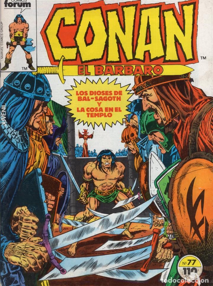 C&oacute;mics: CONAN EL BARBARO N&ordm; 77 - FORUM - BUEN ESTADO - Foto 1