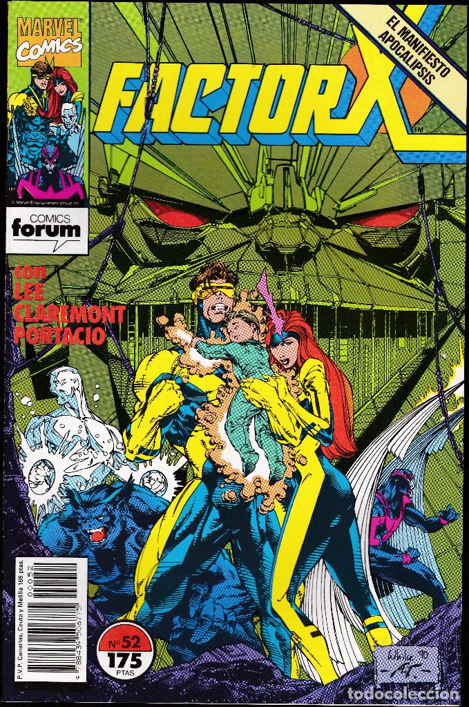 C&oacute;mics: FACTOR-X - VOL 1 - N&ordm; 52 DE 94 - Malignas influencias 2&ordf; Parte - FORUM - - Foto 1