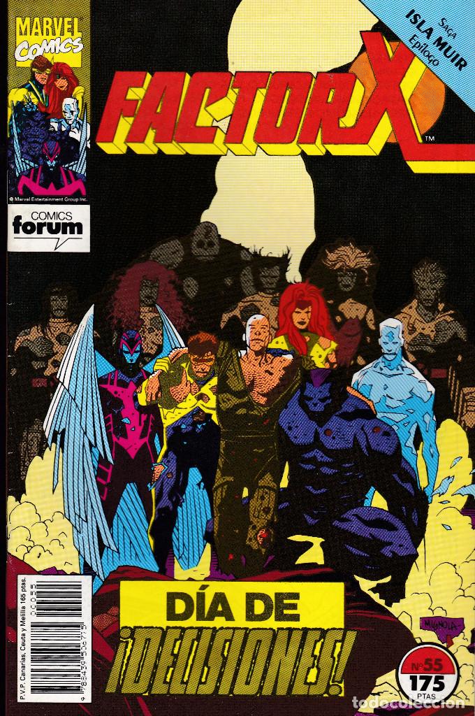 C&oacute;mics: FACTOR-X - VOL 1 - N&ordm; 55 DE 94 - Retazos y finales - FORUM - - Foto 1