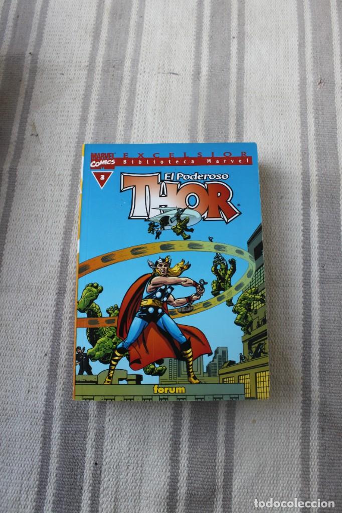 C&oacute;mics: BIBLIOTECA MARVEL EL PODEROSO THOR N&ordm; 3: LOS HOMBRES DE PIEDRA DE SATURNO ; FORUM - Foto 1