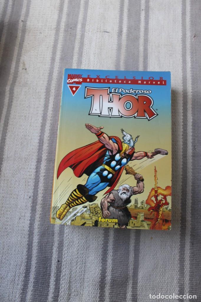 C&oacute;mics: BIBLIOTECA MARVEL EL PODEROSO THOR N&ordm; 4: THOR Y LOKI ATACAN A LA RAZA HUMANA ; FORUM - Foto 1