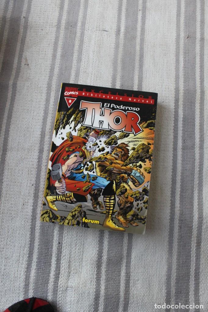 C&oacute;mics: BIBLIOTECA MARVEL EL PODEROSO THOR N&ordm; 8: ATACAN DESDE EL ESPACIO ; FORUM - Foto 1