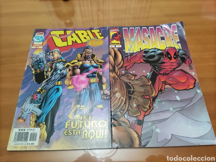 C&oacute;mics: Comics Cable Bishop y Masacre. - Foto 1