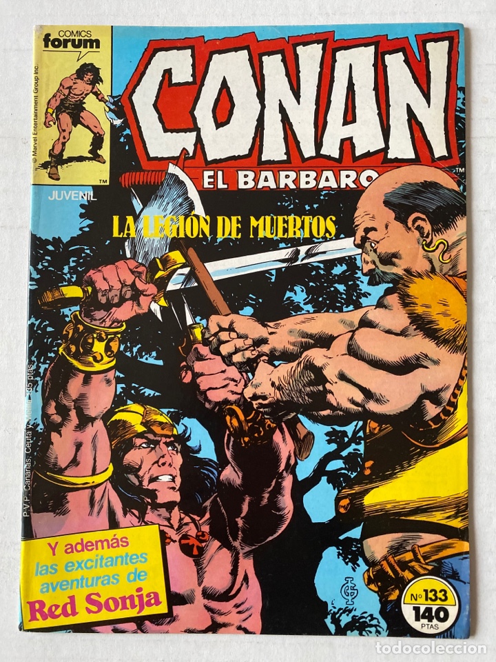 C&oacute;mics: CONAN EL B&Aacute;RBARO Vol1 #133 F&Ograve;RUM 1&ordf; edici&oacute;n - Foto 1
