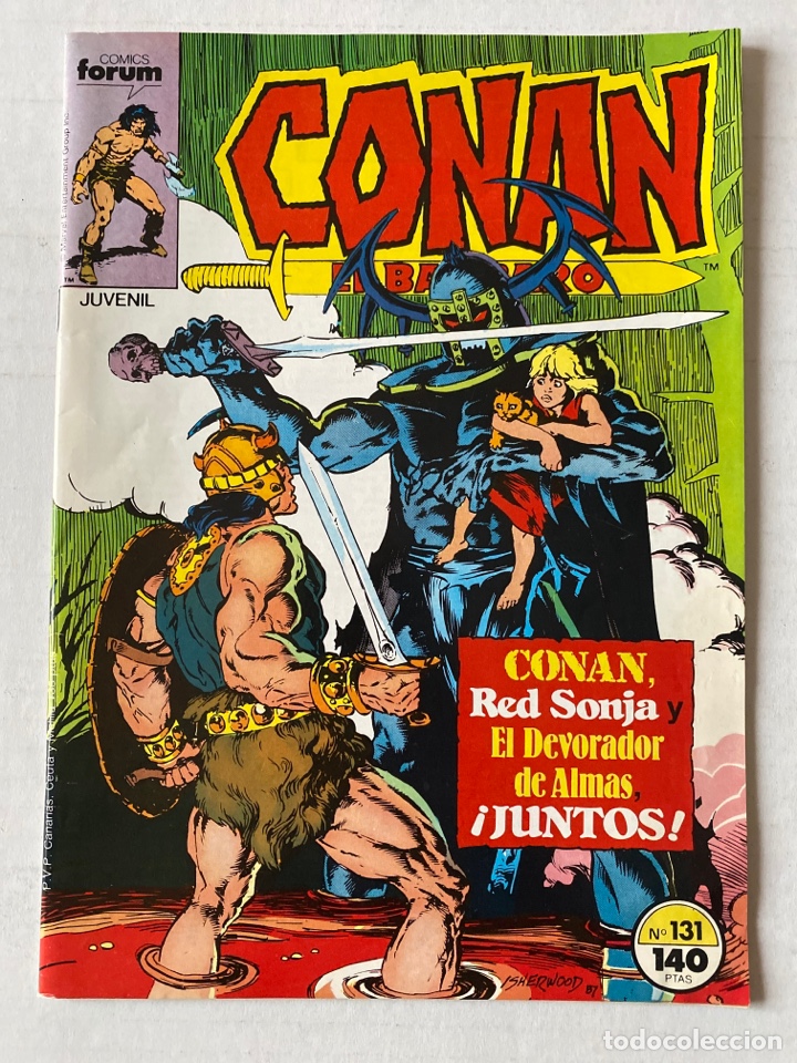 C&oacute;mics: CONAN EL B&Aacute;RBARO Vol1 #131 F&Ograve;RUM 1&ordf; edici&oacute;n - Foto 1