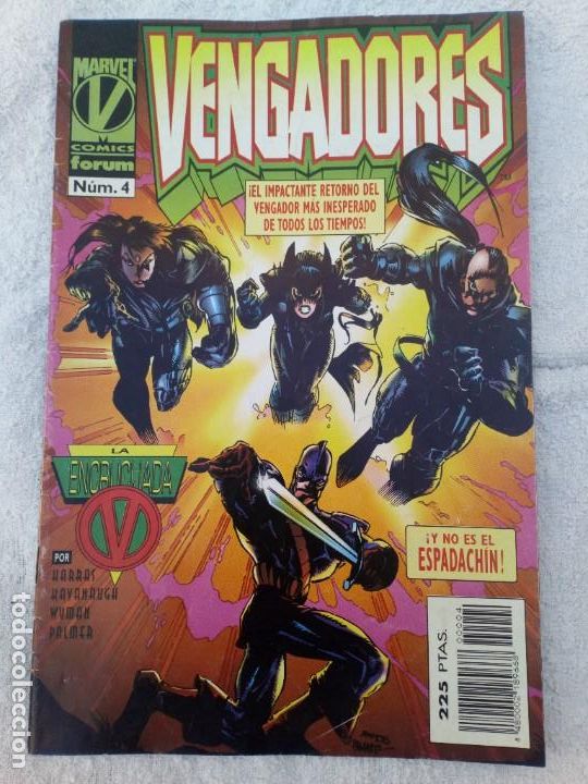 C&oacute;mics: Los Vengadores Vol.2 N&ordm; 4 FORUM. - Foto 1