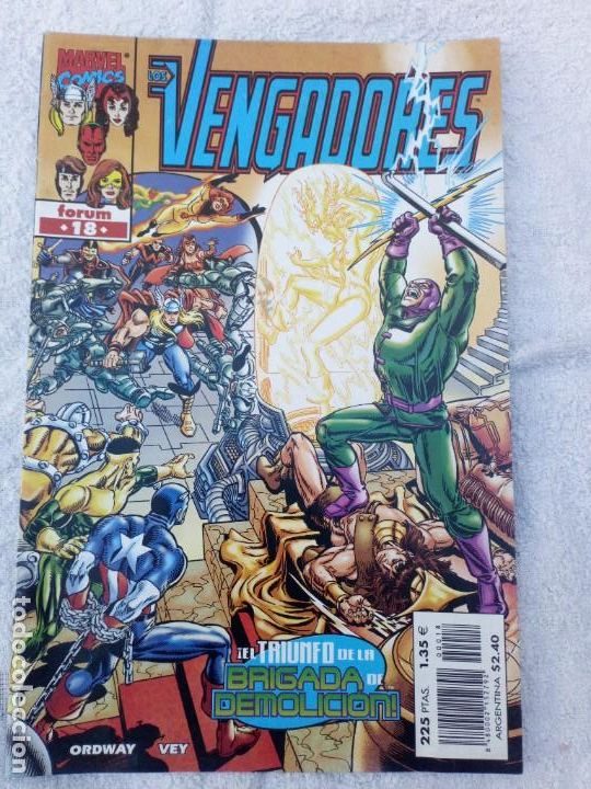 C&oacute;mics: Los Vengadores Vol.3 N&ordm; 18 FORUM. - Foto 1