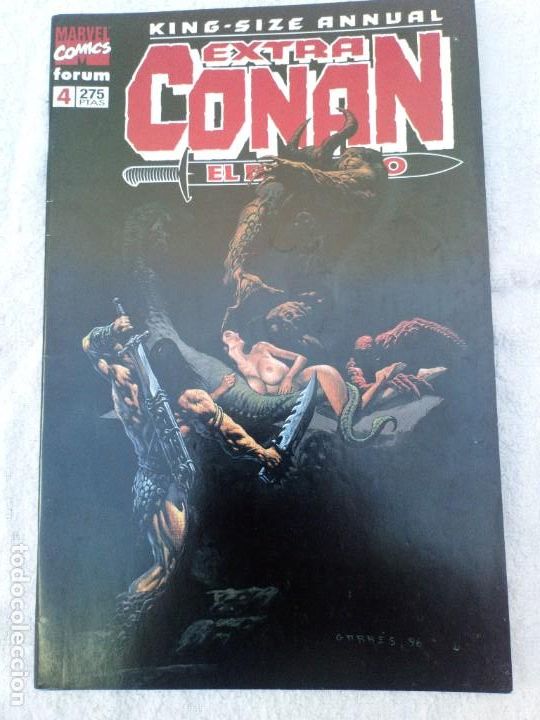 C&oacute;mics: CONAN EL B&Aacute;RBARO EXTRA N&ordm; 4 KING SIZE ANNUAL FORUM - Foto 1