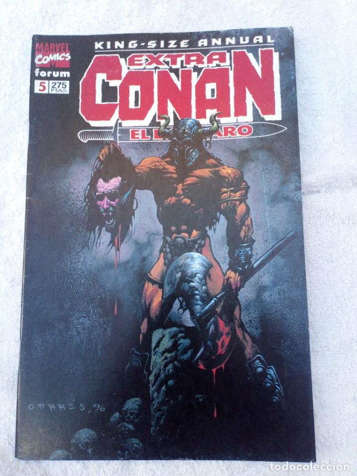 C&oacute;mics: CONAN EL B&Aacute;RBARO EXTRA N&ordm; 5 KING SIZE ANNUAL FORUM - Foto 1