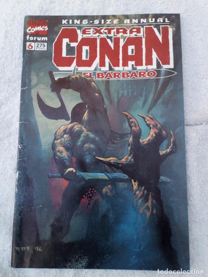 C&oacute;mics: CONAN EL B&Aacute;RBARO EXTRA N&ordm; 6 KING SIZE ANNUAL FORUM - Foto 1