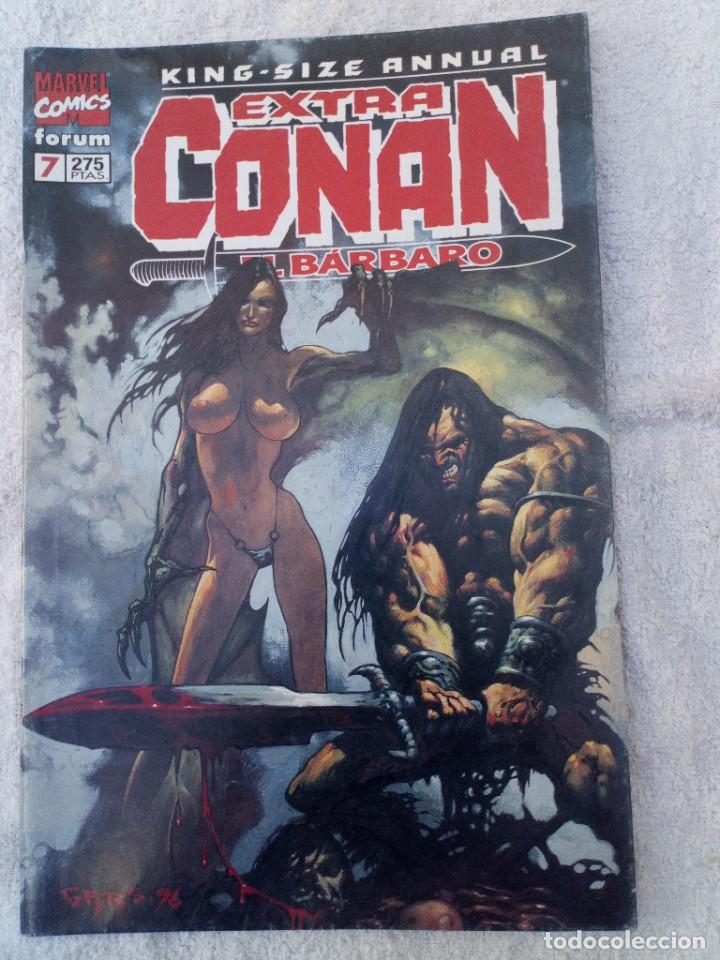 C&oacute;mics: CONAN EL B&Aacute;RBARO EXTRA N&ordm; 7 KING SIZE ANNUAL FORUM - Foto 1