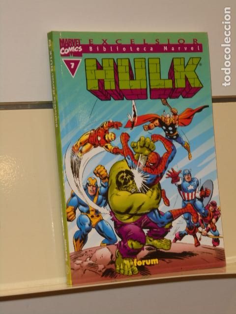 C&oacute;mics: BIBLIOTECA MARVEL EXCELSIOR HULK N&ordm; 7 - FORUM - Foto 1